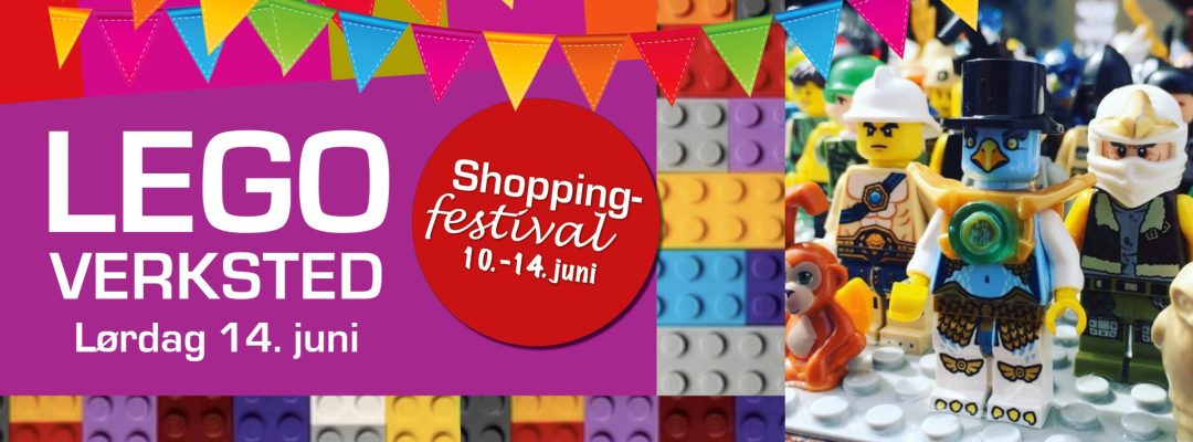 Lego-verksted, lørdag 14. juni kl. 12-16