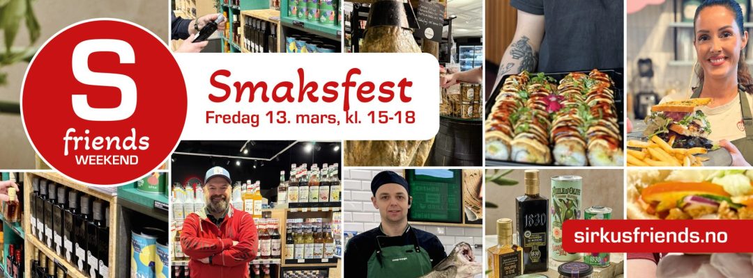 Velkommen til Smaksfest på Sirkus!